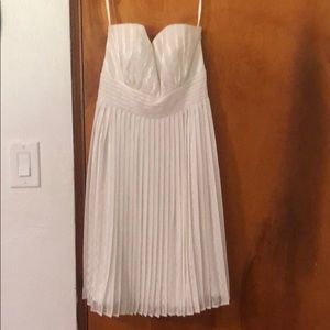 White House Black Market white dress